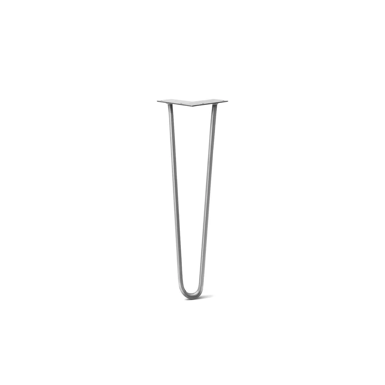 Hairpin Leg (Sold Separately), 2-Rod Design - Clear Coated Finish