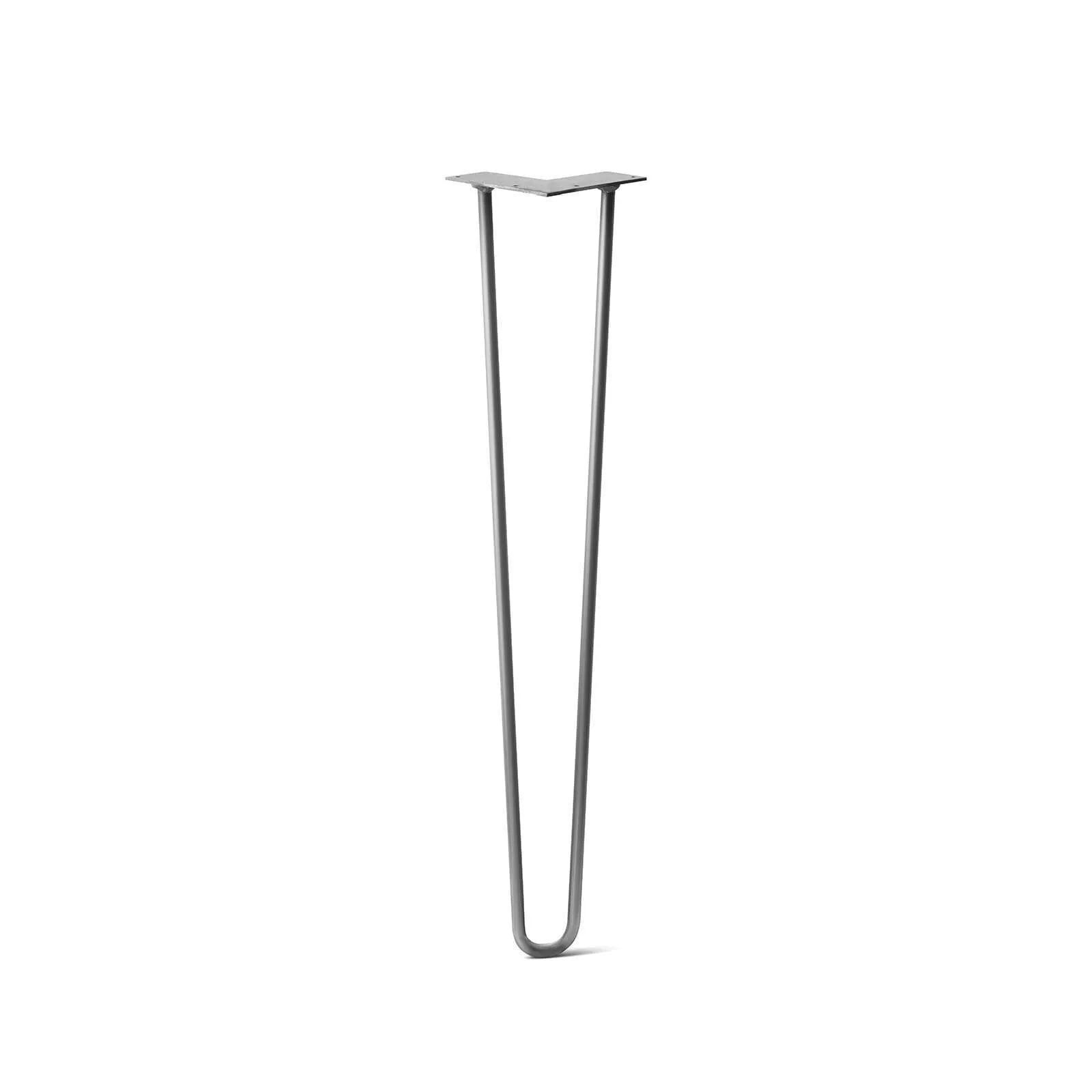 Hairpin Leg (Sold Separately), 2-Rod Design - Clear Coated Finish