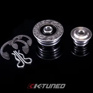 K-Tuned Spherical Cable Bushings, Silver - RSX (Base/Type S), 2002-2015 Civic Si, 2004-2008 TSX, 03-05 Accord - KTD-CAB-SPH