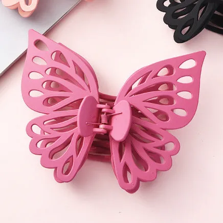 Large Butterfly Grab Clip Ins Hair Accessory