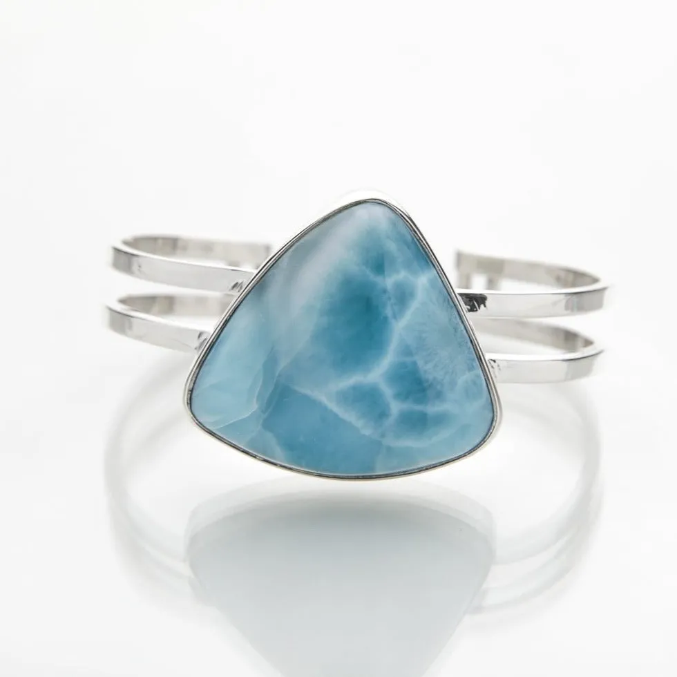 Larimar Cuff Bracelet Rowena