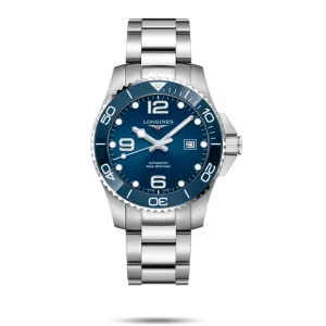 Longines Hydroconquest Watch Blue Dial 43mm Automatic