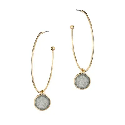 Meghan Browne Ulla Earrings - Gray