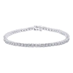 Mirage Diamond Tennis Bracelet 1ct