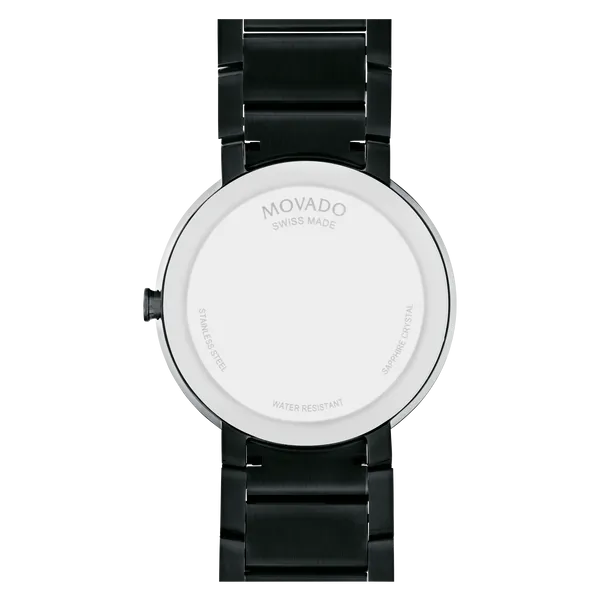 MOVADO Sapphire Black Watch  0607179