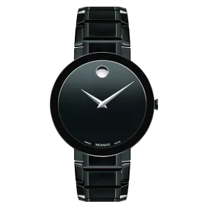 MOVADO Sapphire Black Watch  0607179