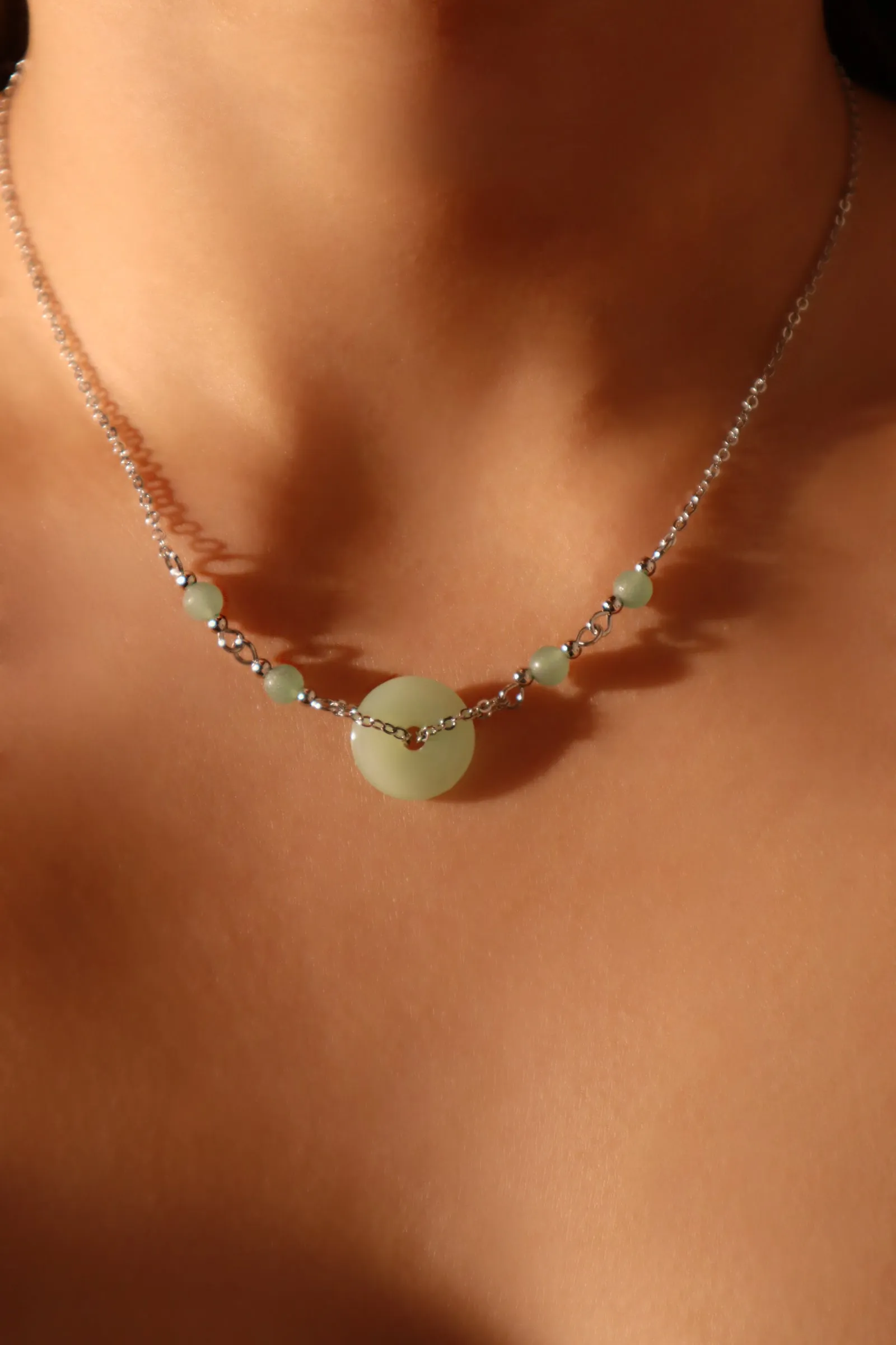 Multi Jade Necklace