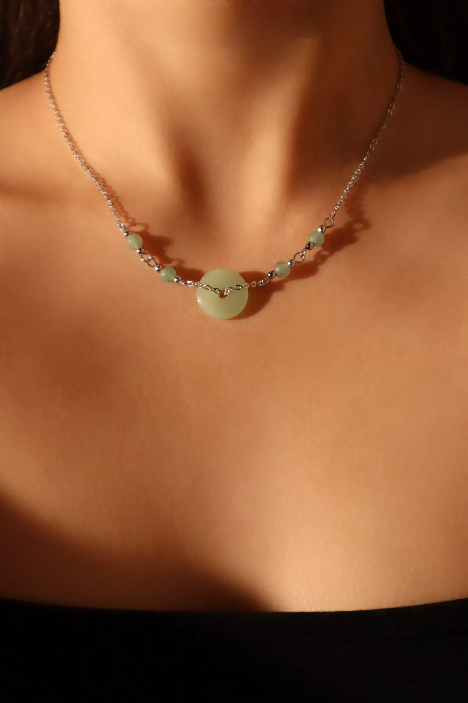 Multi Jade Necklace