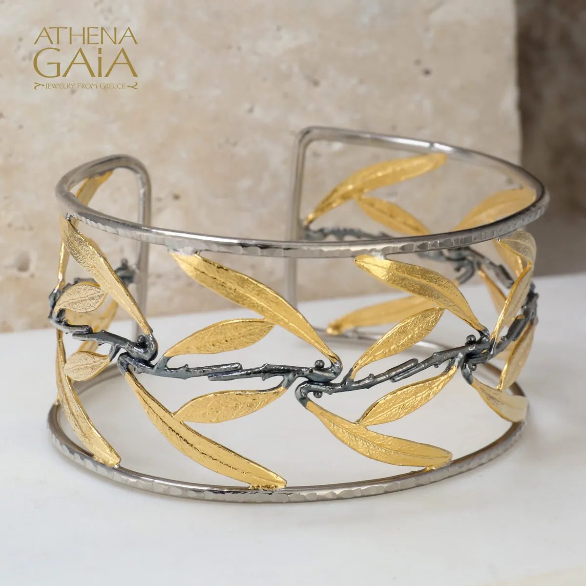 Open Olive Tree Cuff