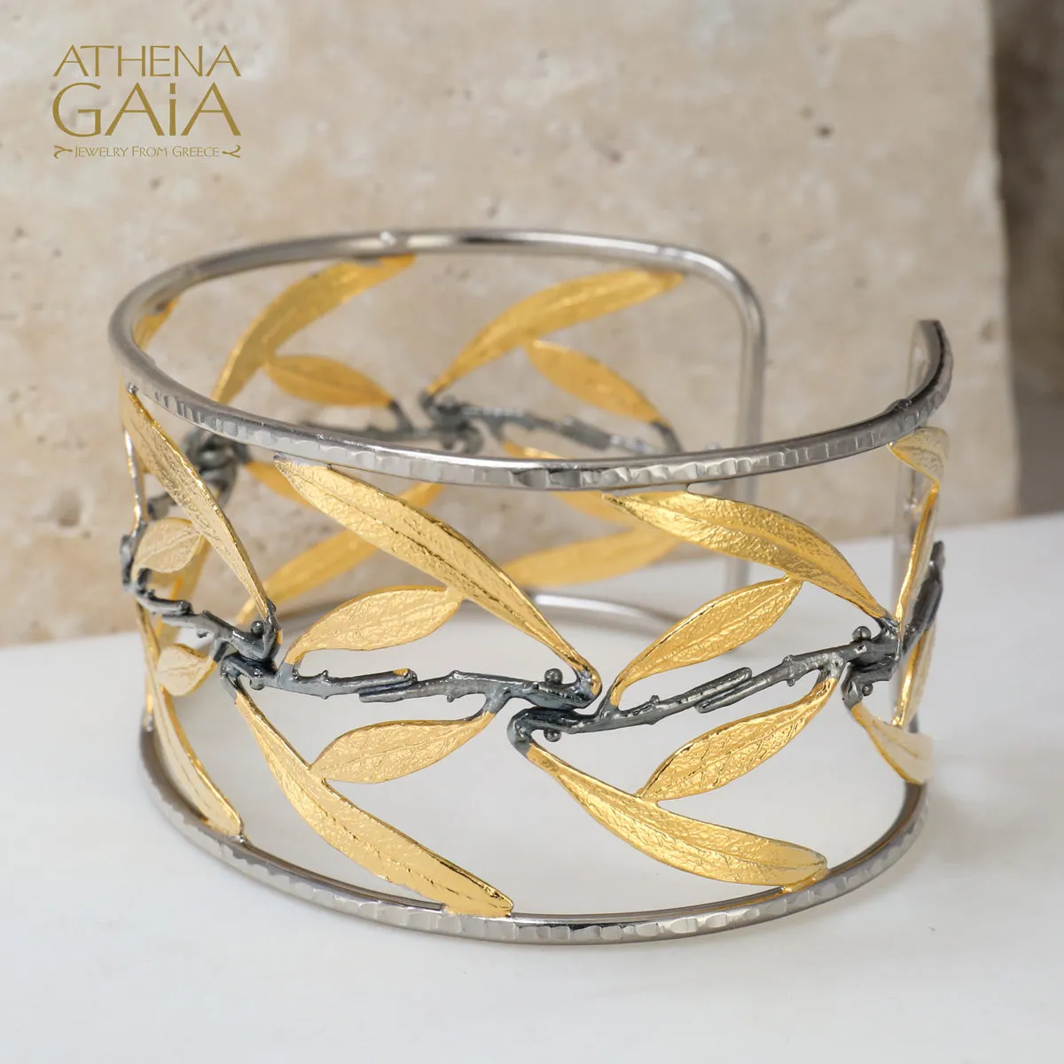 Open Olive Tree Cuff