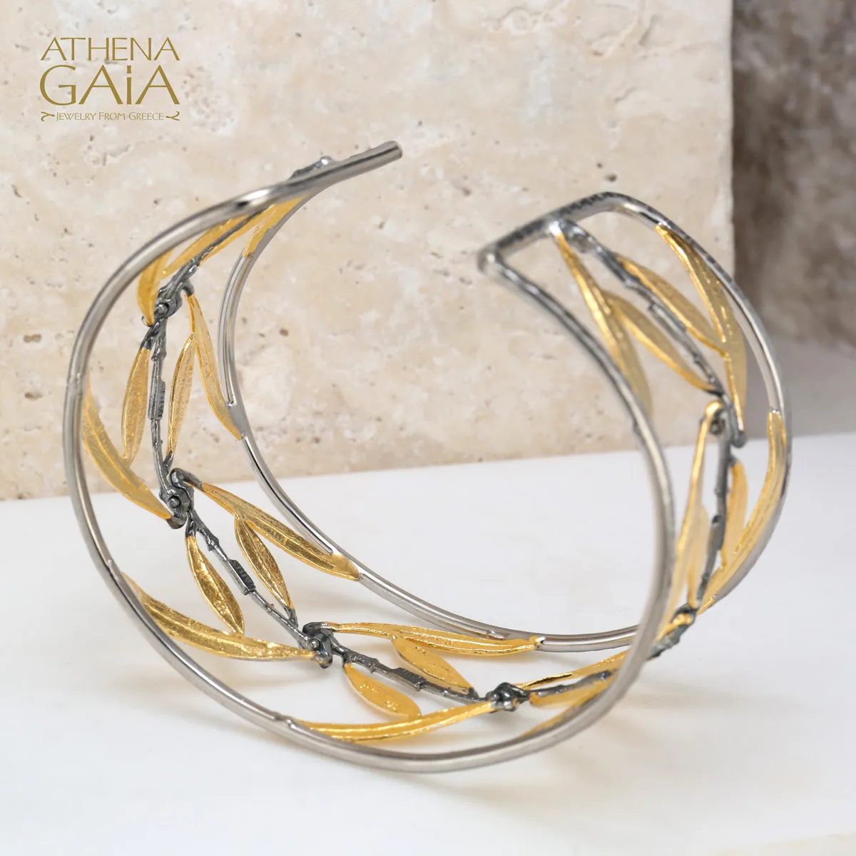 Open Olive Tree Cuff