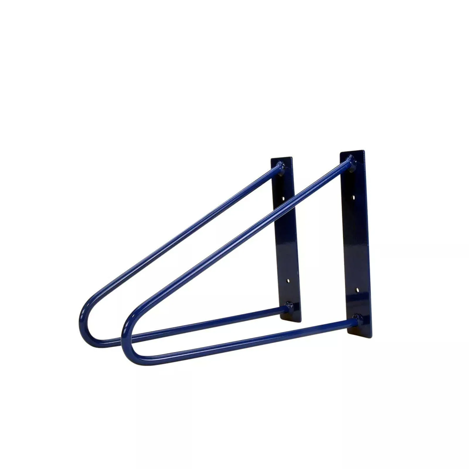 Original Hairpin Shelf Brackets / Floating Desk Brackets, Pair of 2‚ Midnight Blue (Navy)