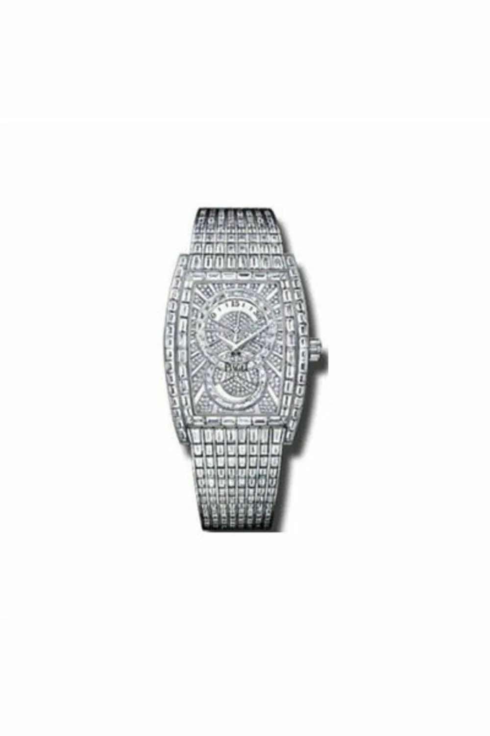 piaget limelight 18kt white gold 35mm x 47mm ladies watch