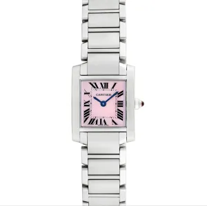 Pre-owned Cartier Ladies Tank Francaise #39