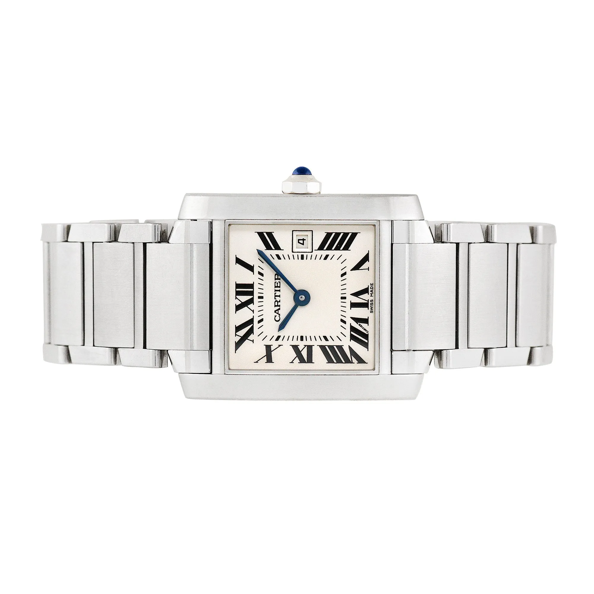 Pre-owned Cartier Midsize Tank Francaise #34