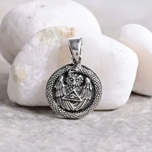 Raptor Silver Locket