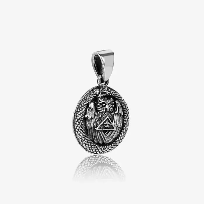 Raptor Silver Locket