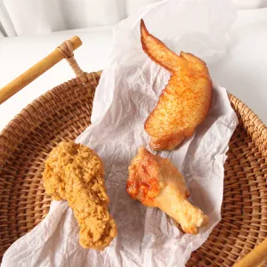 Realistic Fried Chicken Hair Clips