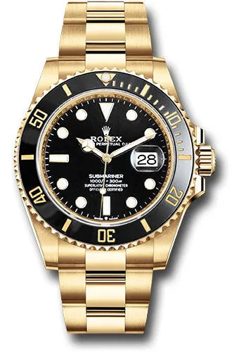 Rolex Yellow Gold Submariner 41mm 126618LN