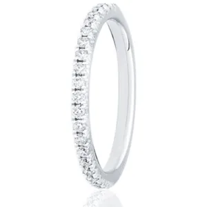 Round Brilliant Cut French Pave .25ct