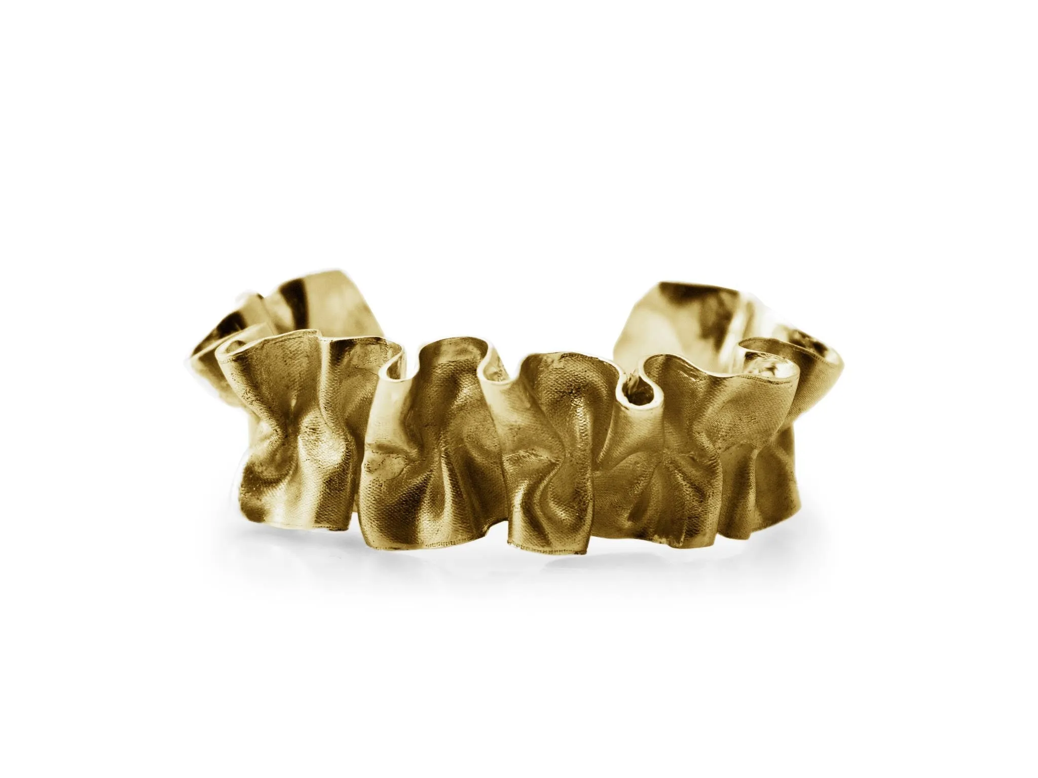 Ruffle Cuff Bracelet