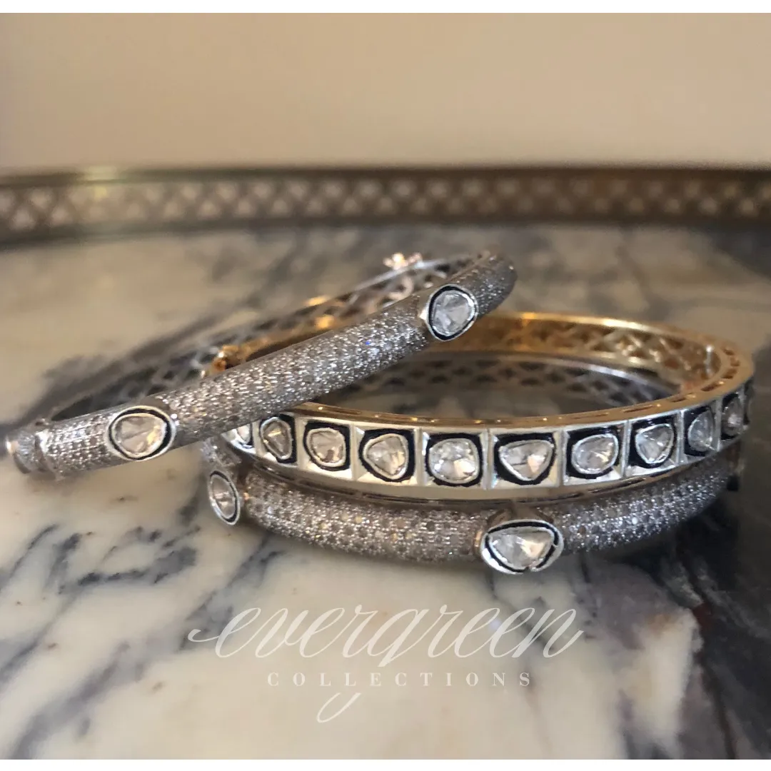 SALE | Rose Cut Diamond Bracelet