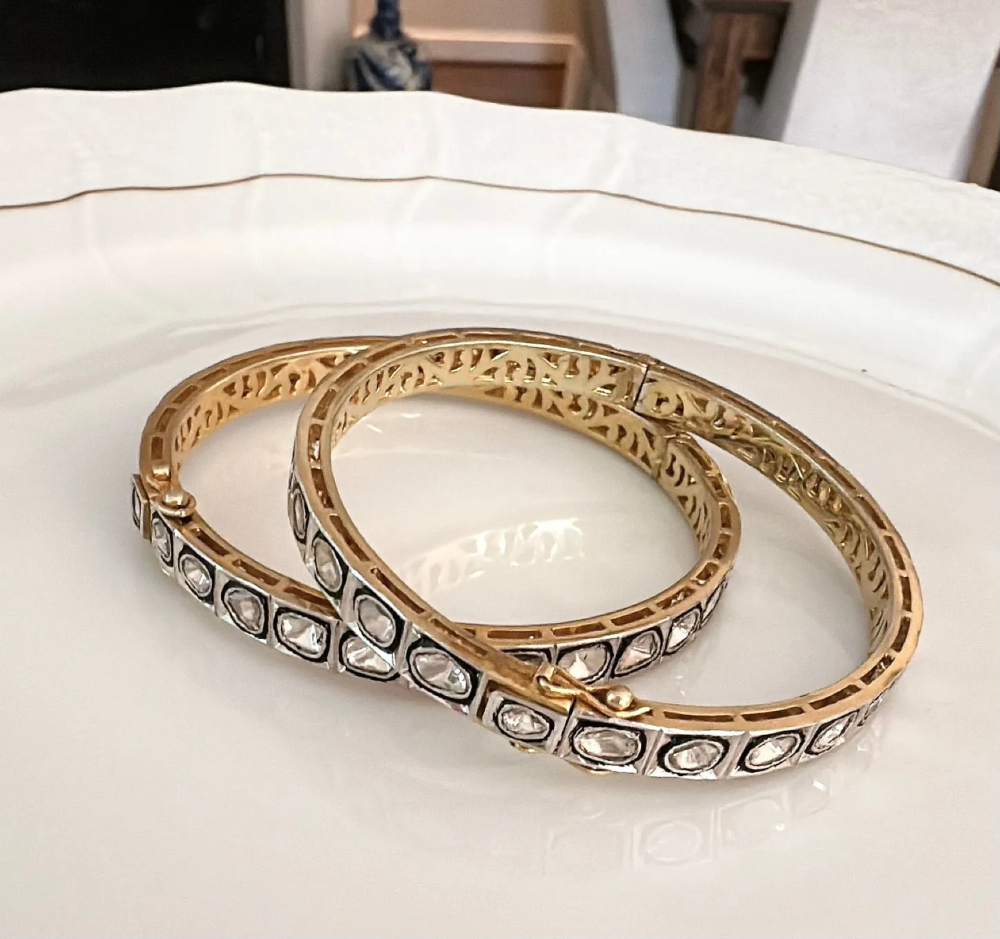 SALE | Rose Cut Diamond Bracelet