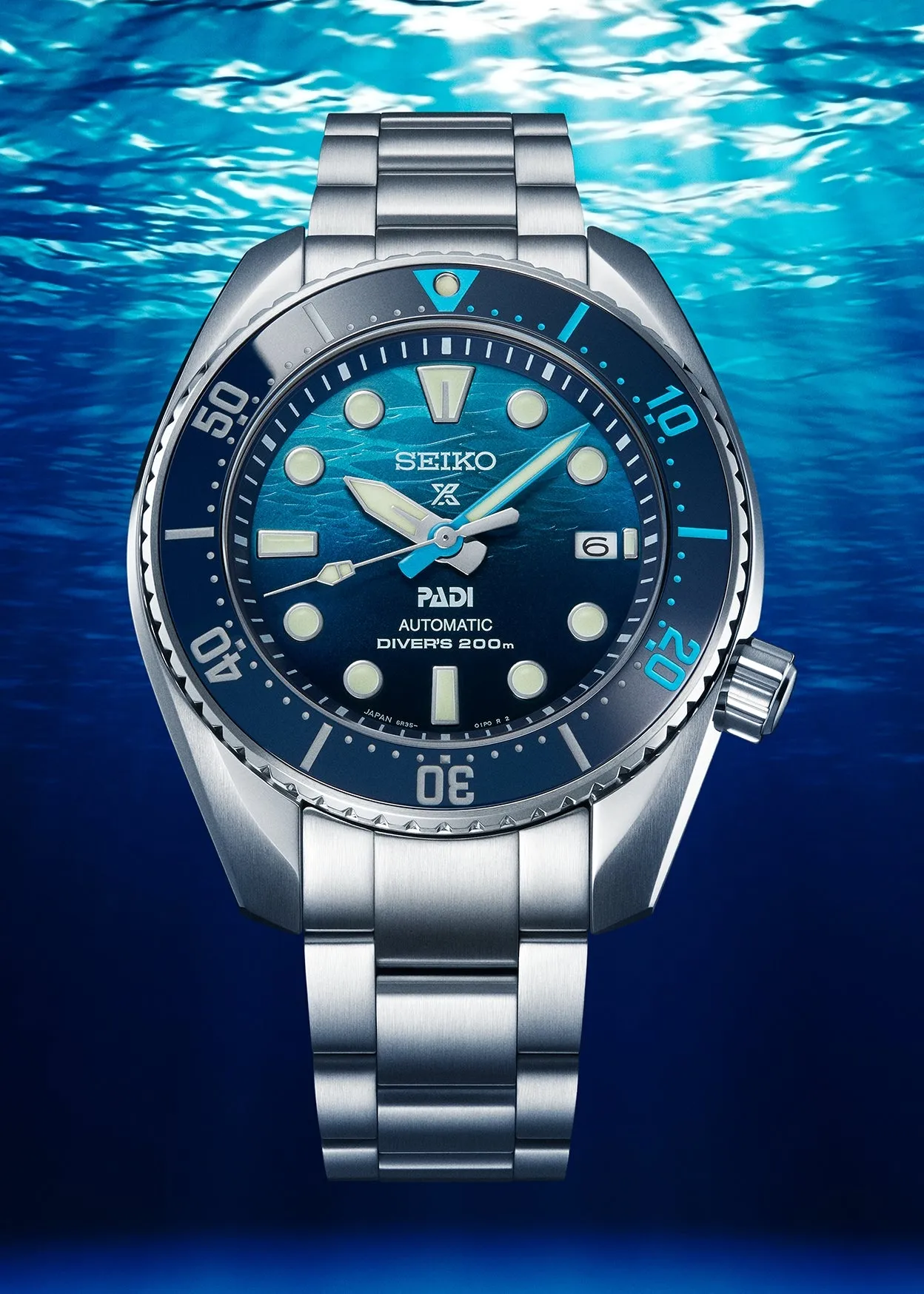 SEIKO PROSPEX PADI AUTOMATIC DIVERS (KING TURTLE) STAINLESS SRPK01K