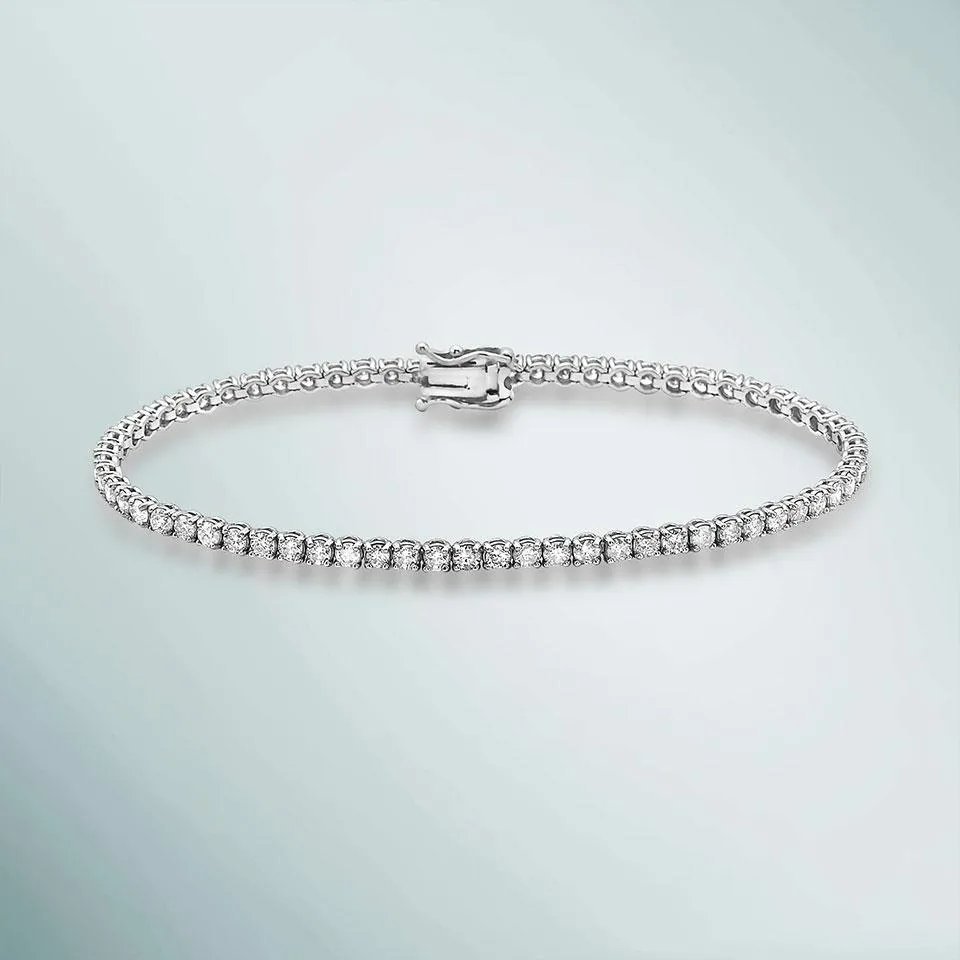 Showroom Collection Diamond Tennis Bracelet (4.00 ct.) 2.5 mm 4-Prongs Setting in 14K Gold