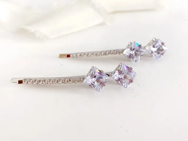 SORIA  // Silver hair pins