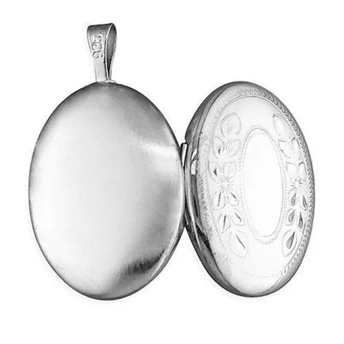 Sterling Silver Locket (free engraving)