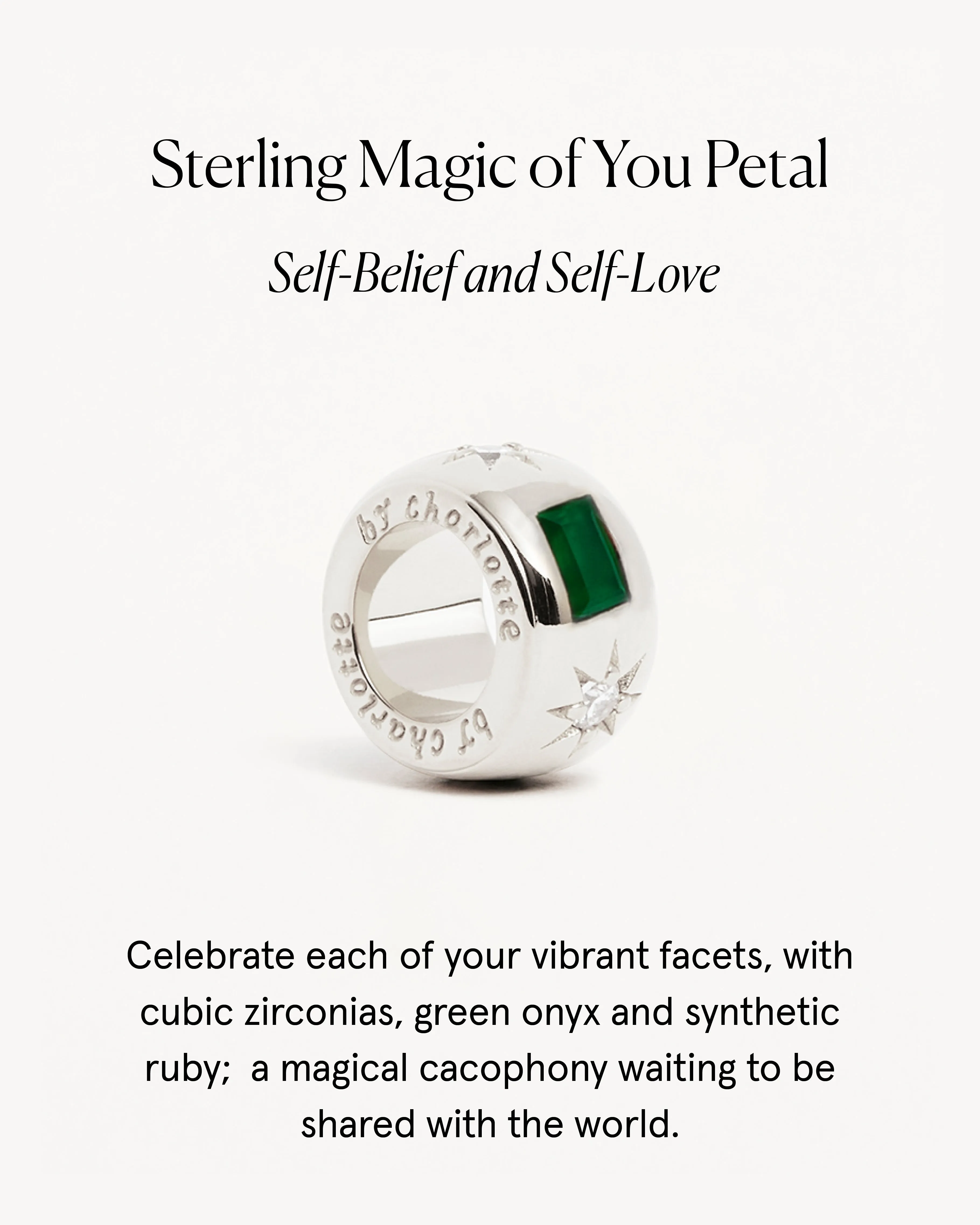 Sterling Silver Magic of You Petal Charm