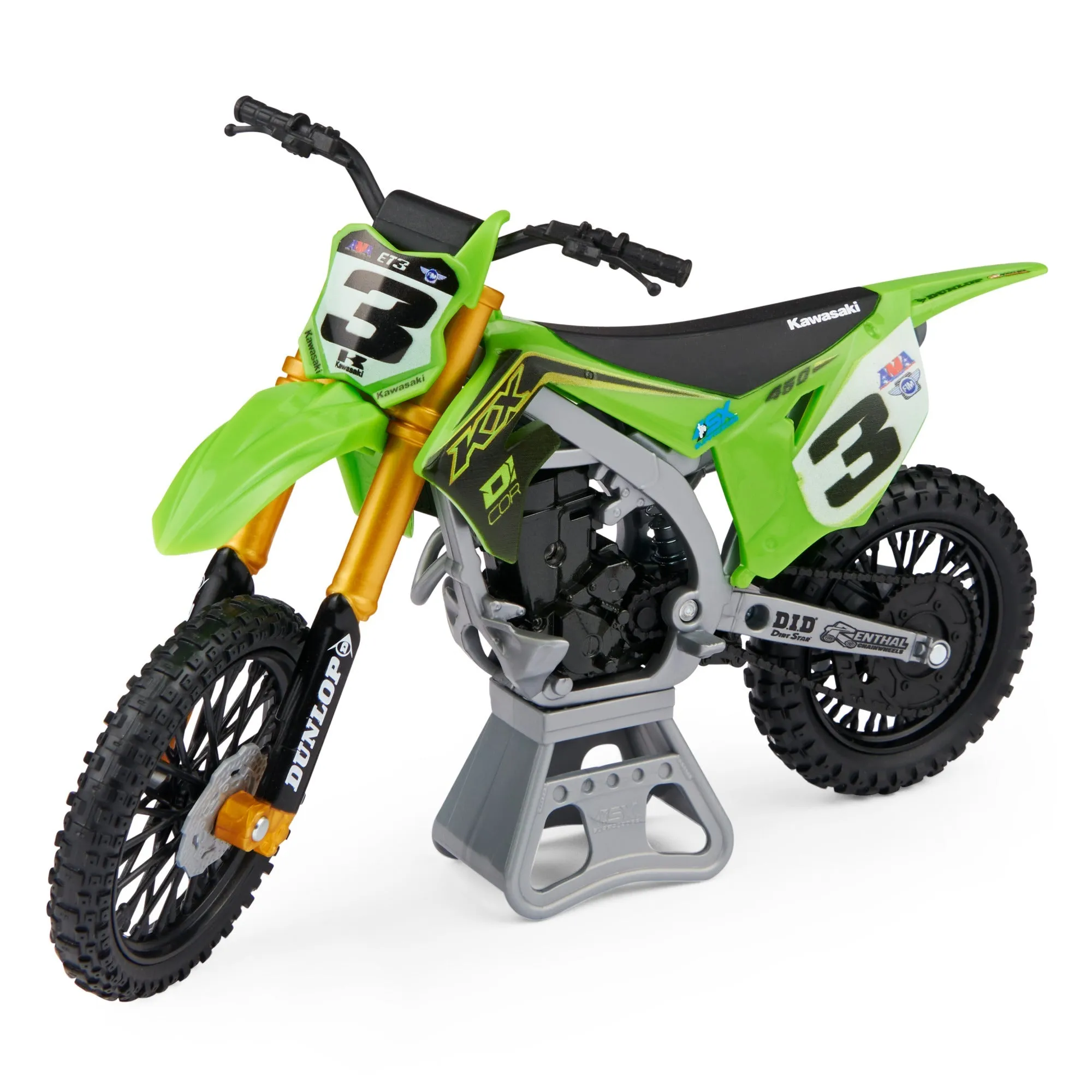 Supercross 1:10 Die Cast Motorcycle #3 Eli Tomac