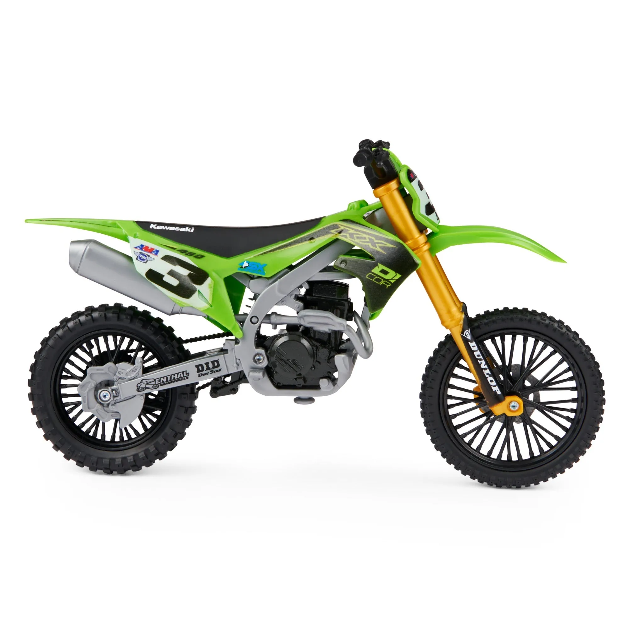 Supercross 1:10 Die Cast Motorcycle #3 Eli Tomac