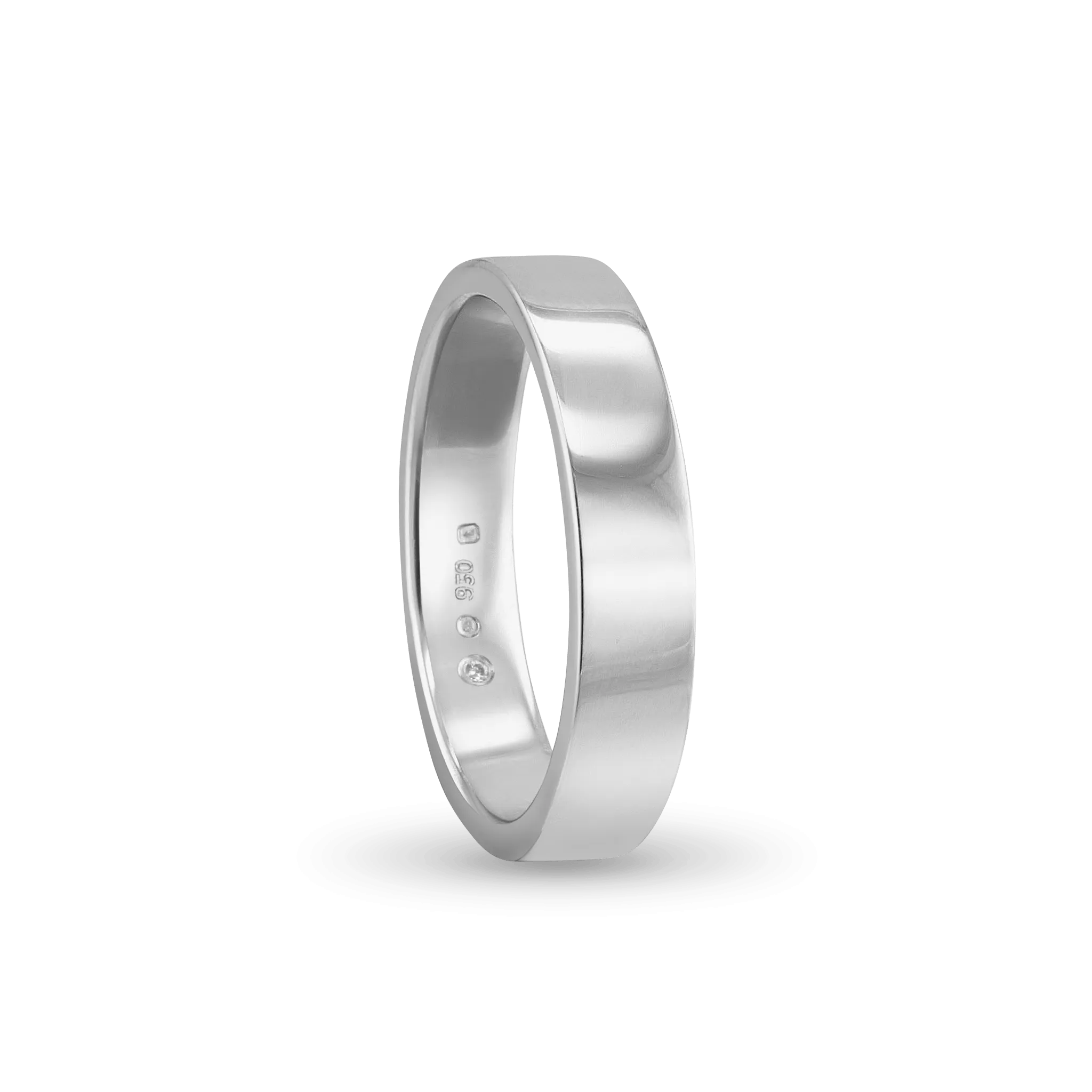 The CB Gentlemans Flat Court Shaped Wedding Ring