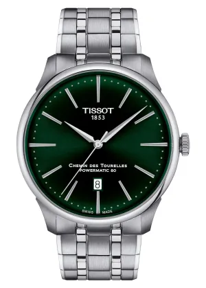 TISSOT SWISS CHEMIN DES TOURELLES POWERMATIC 80 42MM DIAL T139-407-11-091-00