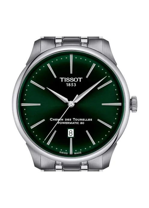 TISSOT SWISS CHEMIN DES TOURELLES POWERMATIC 80 42MM DIAL T139-407-11-091-00