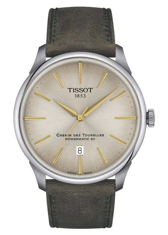 TISSOT SWISS CHEMIN DES TOURELLES POWERMATIC 80 42MM DIAL T139-407-16-261-00