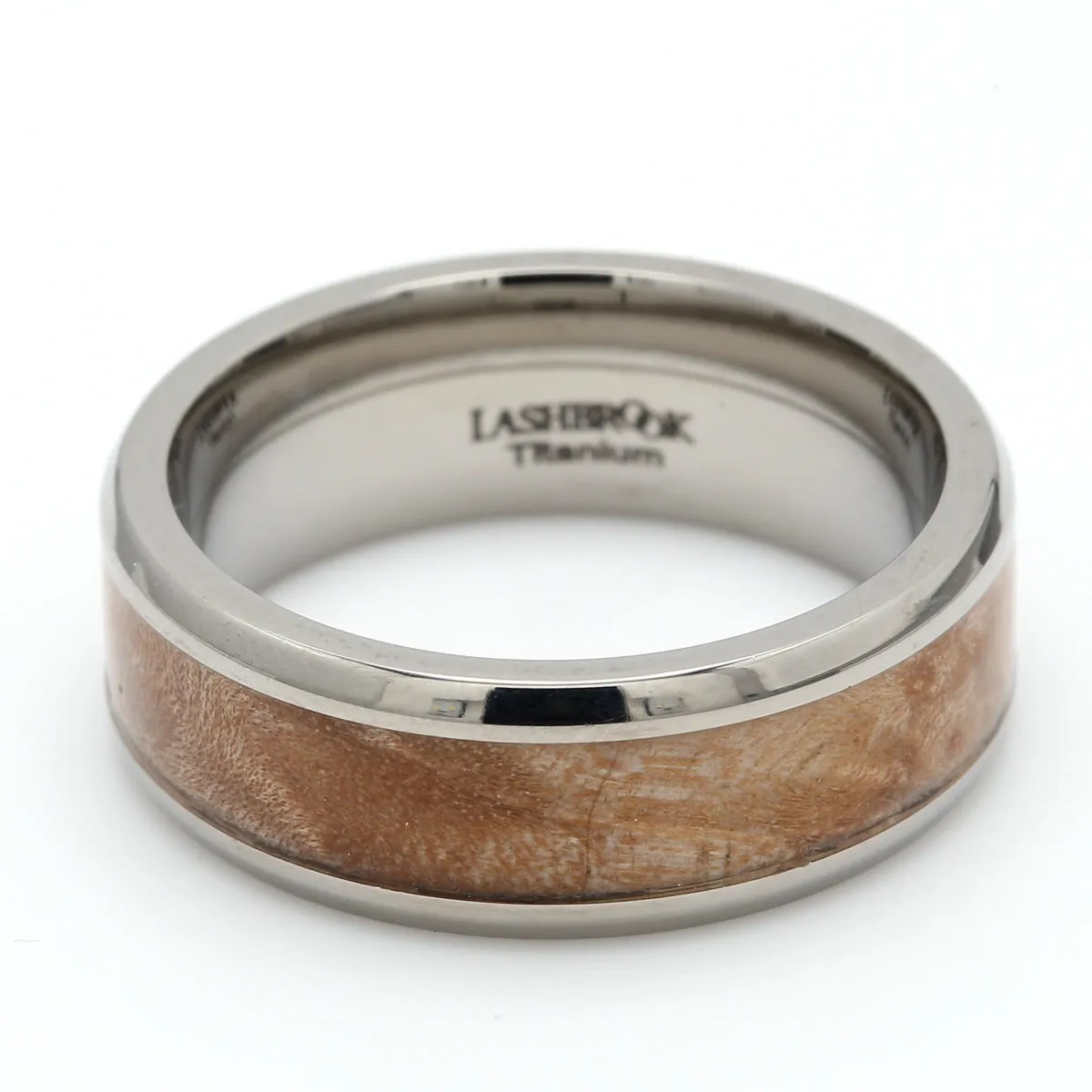 Titanium & Wood Wedding Band