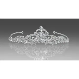 Trinity Heart Crystal Tiara