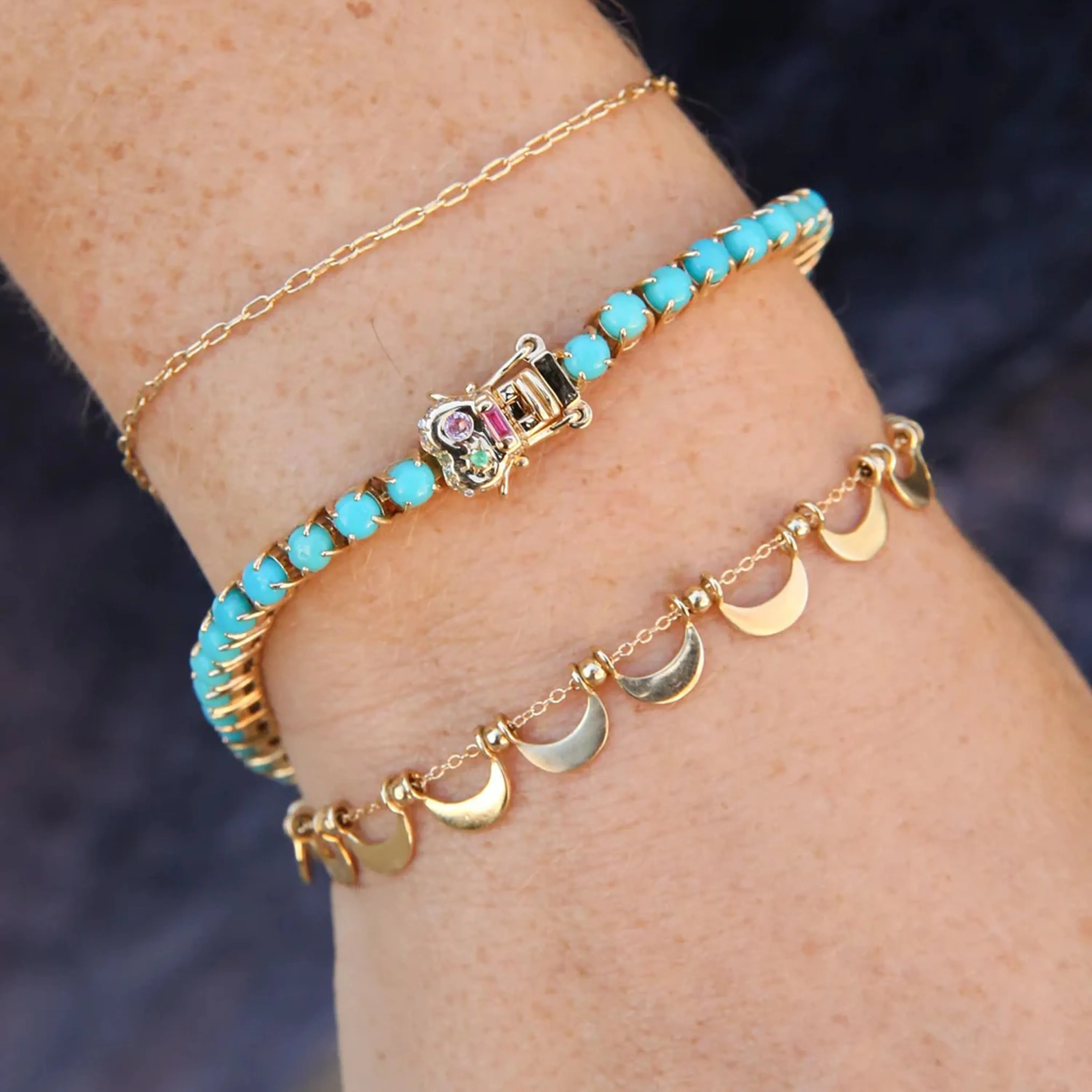 Turquoise Classic Tennis Bracelet