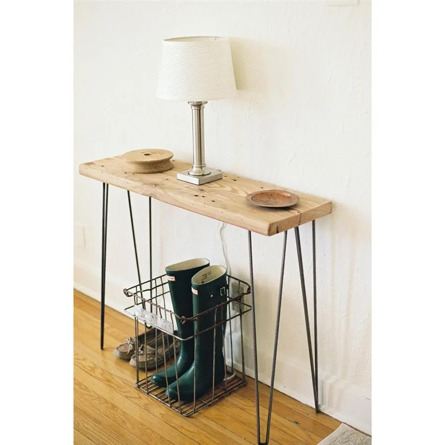 Urban Loft Reclaimed Wood Console Table