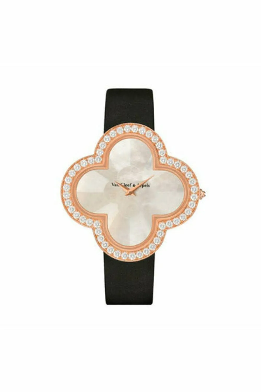 van cleef & arpels alhambra quartz 40mm women’s watch ref. vcaro30100