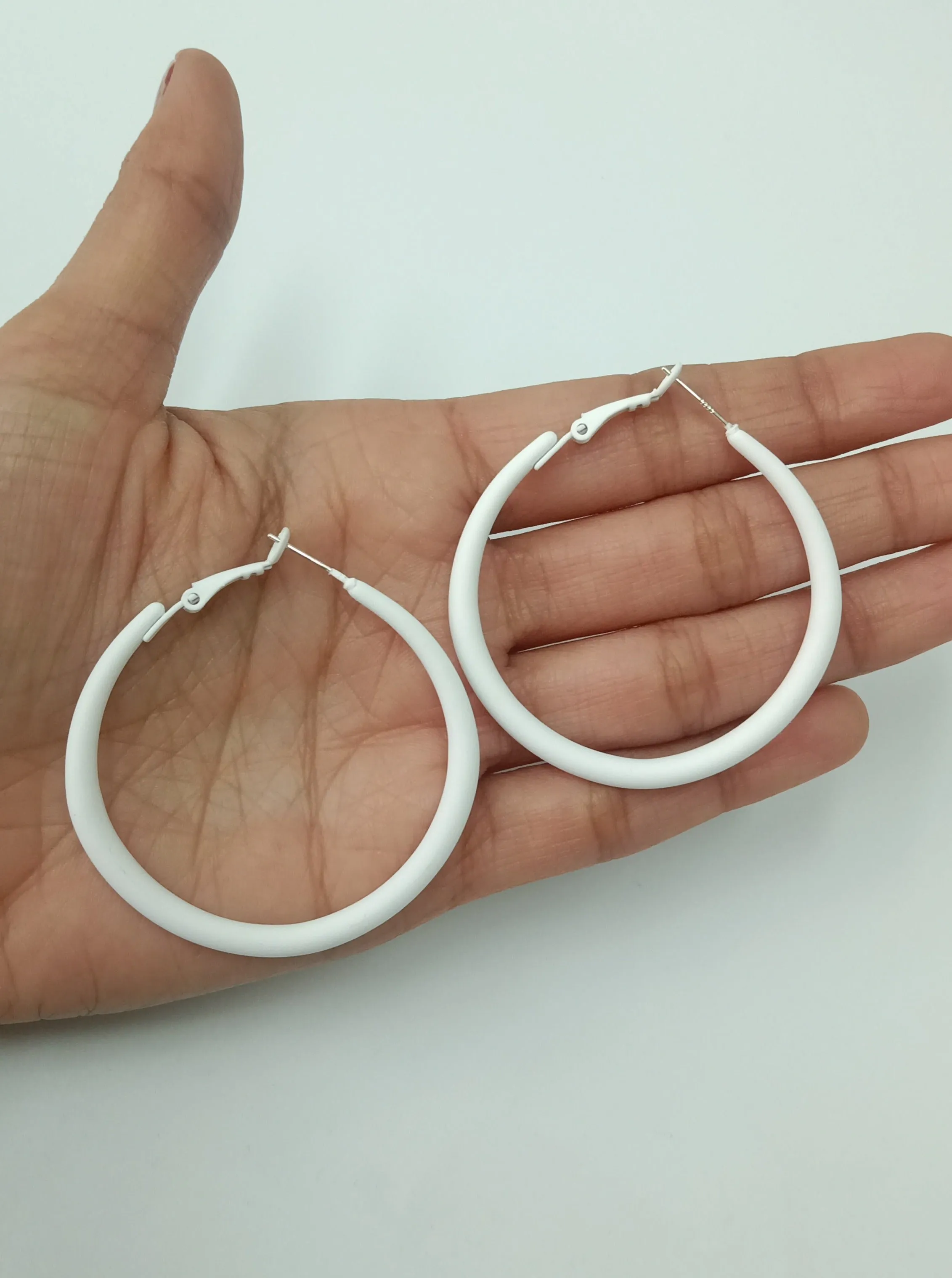 Vanilla Hoop Earrings