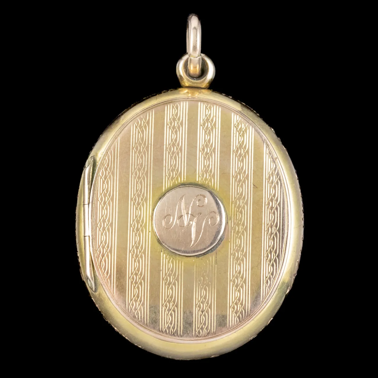 Vintage 9ct Gold Family Locket Circa 1958