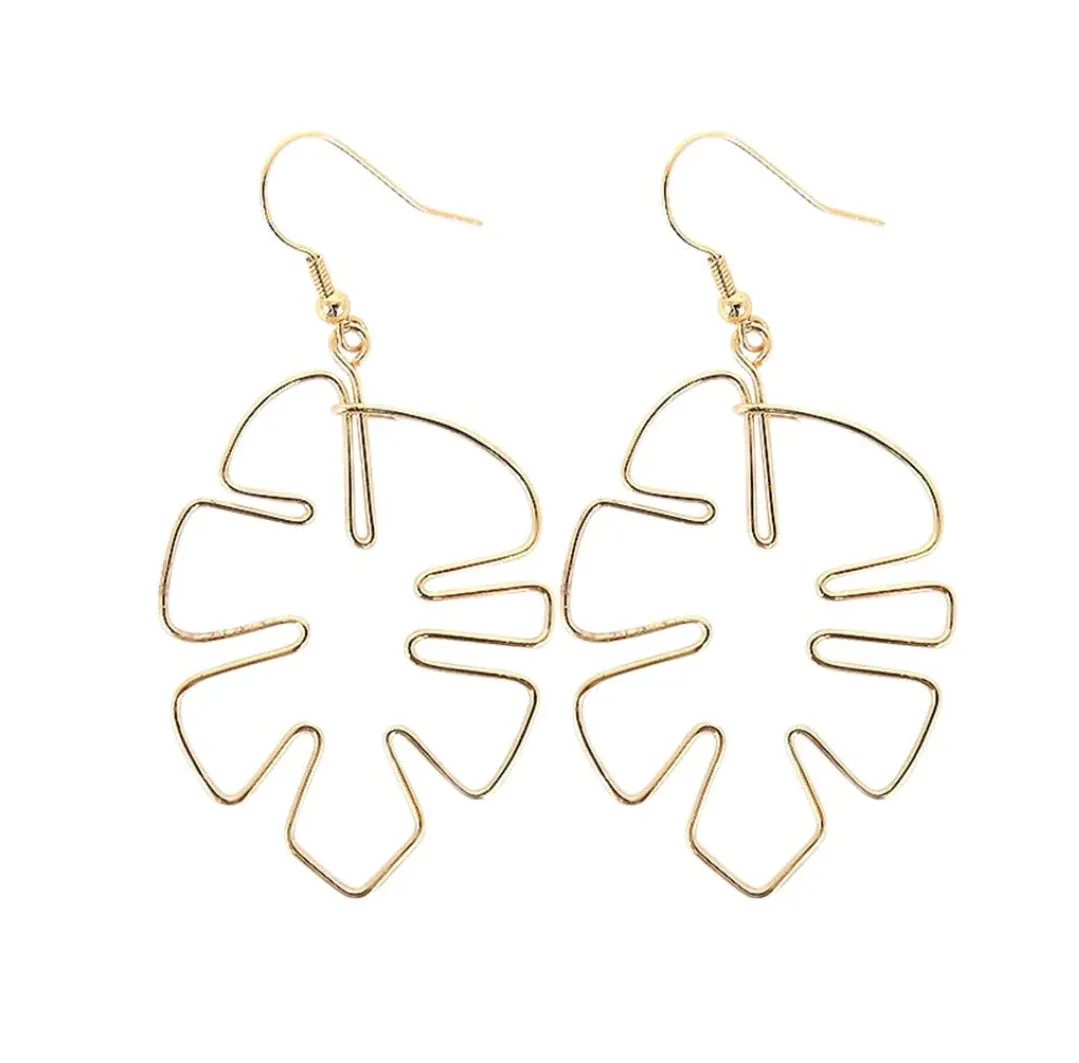 Viv & Lou Palm Tropical Earrings