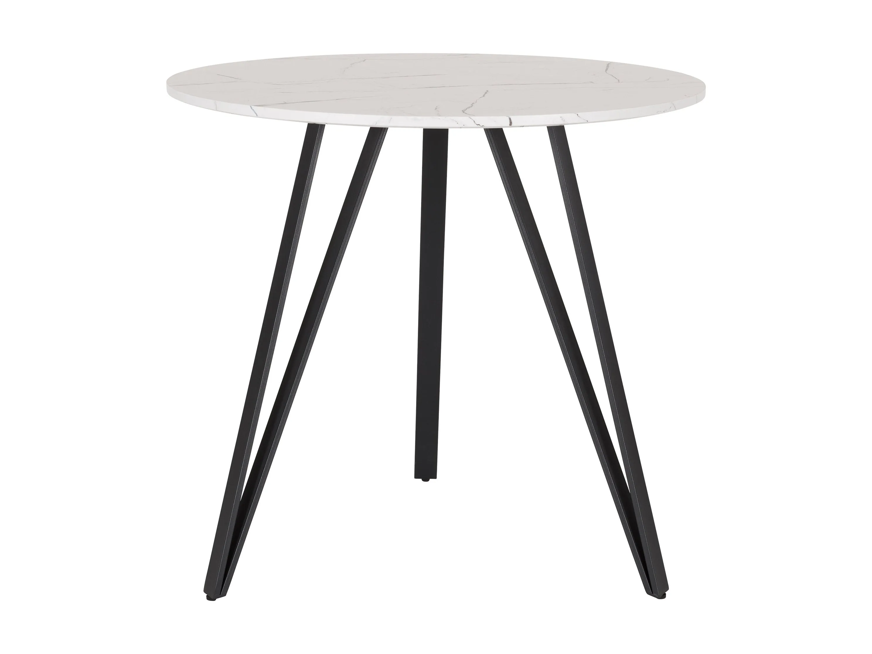 White Marble Small Round Dining Table