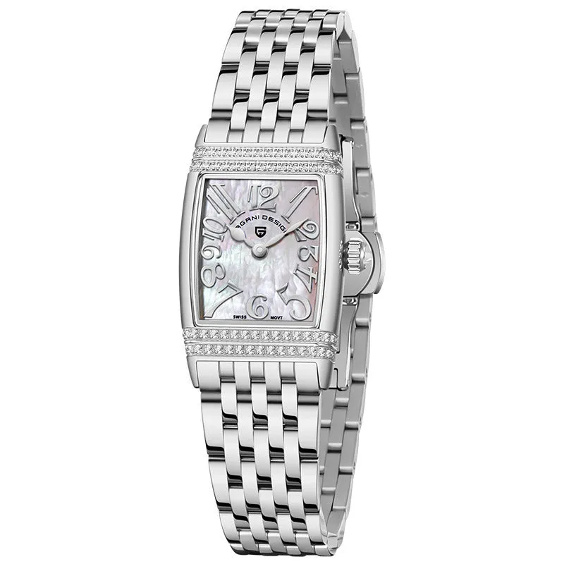 Women's Shell Face Quartz Watch